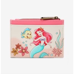 Loungefly Disney The Little Mermaid Floral Cardholder